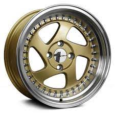 Avid.1 GOLD/POLISHED LIP Wheel Model AV-19 – Project JDM - NYC