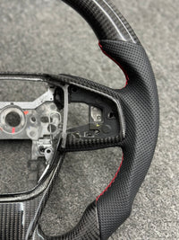 STEERING WHEEL - HONDA - CRV Black Leather Red line (2017 2018 Only )