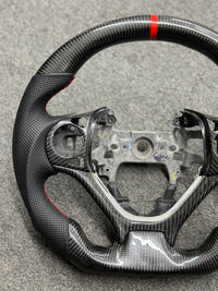STEERING WHEEL - HONDA - CIVIC (2012-2015 Si All models Black leather.