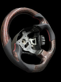 STEERING WHEEL - HONDA - S2000 RED REFLECTIVE & CARBON GRIPS