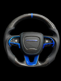 STEERING WHEEL - DODGE COMBO AIRBAG  - Charger / Challenger / Durango/ Blue