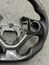 STEERING WHEEL - HONDA - CIVIC (2012-2015 Si All models Black leather.