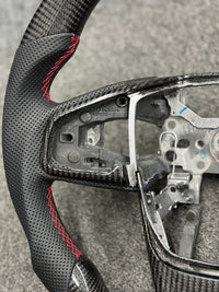 STEERING WHEEL - HONDA - CRV Black Leather Red line (2017 2018 Only )