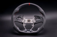 STEERING WHEEL - HONDA - CIVIC 10TH GEN MATTER CARBON BLACK LEATHER