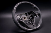 CARBON STEERING WHEEL - HONDA - CRV (2007-2011 FULL BLACK)