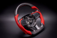 STEERING WHEEL - DODGE (Red Leather) -  Charger / Challenger / Durango