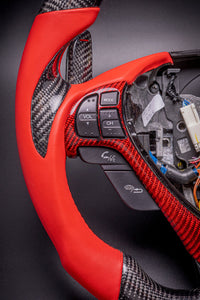 CARBON STEERING WHEEL - ACURA TSX  (2009- 2014 CUSTOM ONLY)