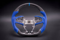 STEERING WHEEL - HONDA - CIVIC 10TH GEN BLUE LEATHER