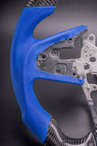 STEERING WHEEL - HONDA - CIVIC 10TH GEN BLUE LEATHER