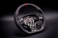 STEERING WHEEL - LEXUS (Red Center Stripe) - IS250 / 300 / 350 (2006-2013)