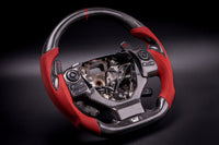 STEERING WHEEL - LEXUS (Red Leather) - IS250 / 300 / 350 (2014-2017)